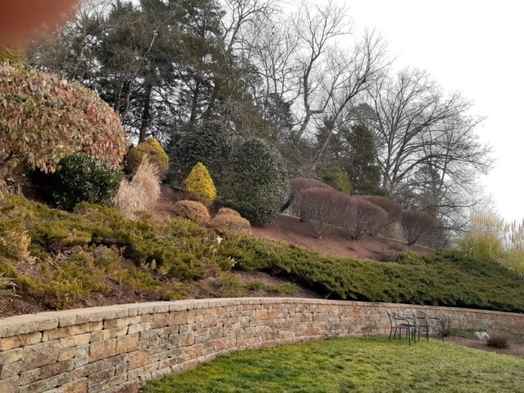 Beautiful Landscaping Retaining Wall